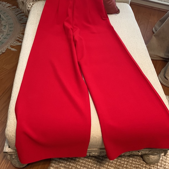 Red Julia Jordan jumpsuit- Size 6. Like new condition. Worn once. - Picture 6 of 9
